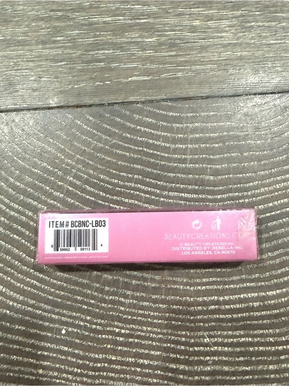 NWT Beauty Creations Balm N' Cute Pink Lip Balm